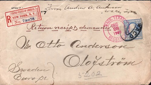 1909 waco texas registered - 1909,